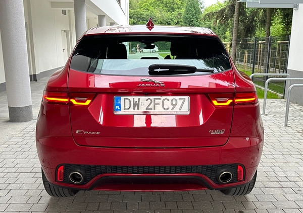 Jaguar E-Pace cena 113800 przebieg: 52000, rok produkcji 2019 z Sulejówek małe 232